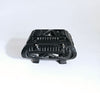 Rare Vintage 1950's Alfredo Vera Carved Black Clay (Barro Negro) Miniature Trinket Box - Mexican Folk Art