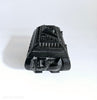 Rare Vintage 1950's Alfredo Vera Carved Black Clay (Barro Negro) Miniature Trinket Box - Mexican Folk Art