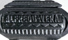 Rare Vintage 1950's Alfredo Vera Carved Black Clay (Barro Negro) Miniature Trinket Box - Mexican Folk Art