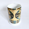 Rare Vintage Limited Edition FBPA GREMIO Beer Mug by Mondo Ceram to Commemorate Brazil being Two Times Football World Champion