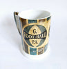 Rare Vintage Limited Edition FBPA GREMIO Beer Mug by Mondo Ceram to Commemorate Brazil being Two Times Football World Champion