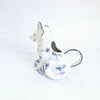 Vintage 1980's Franklin Mint Country Friends by Hallie Greer Ceramic Fox Creamer / Milk Jug in Delft Blue and White Style (Copy) (Copy)