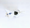 Vintage 1980's Franklin Mint Country Friends by Hallie Greer Ceramic Fox Creamer / Milk Jug in Delft Blue and White Style (Copy) (Copy)