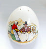 Rare Vintage Hand-Painted Ceramic Salt and Pepper Shaker - Souvenir Of Wales