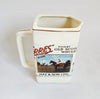 Rare Vintage Ceramic Water Jug Advertising "Forres Finest Old Scotch Whisky" by Hay & Son Ltd