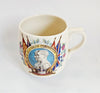 Vintage 1930's Art Deco Royal Doulton George VI and Queen Elizabeth Coronation (May 12th, 1937) Fine Bone China Commemorative Mug