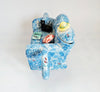 Vintage 1990's Hand Painted Swineside Ceramics 'Cat On The Sofa ' Novelty Teapot