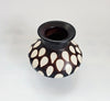 Vintage Hand-made Chulucanas Peruvian Pottery Ceramic Vase Signed by Rolando Paz