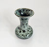 Rare Vintage 1970's Fosters Studio Pottery Honeycomb Green Glazed Small Ceramic Vase - Made In Cornwall, England