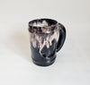 Vintage Hand Crafted Drip Glazed Ceramic Beer Mug / Beer Stein