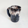Vintage Hand Crafted Drip Glazed Ceramic Beer Mug / Beer Stein