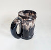 Vintage Hand Crafted Drip Glazed Ceramic Beer Mug / Beer Stein