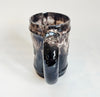 Vintage Hand Crafted Drip Glazed Ceramic Beer Mug / Beer Stein