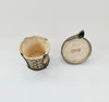 Vintage Collectible Willow Hall Original Miniature Victorian Shoes on Shoe Box Trinket Box / Jewellery Box