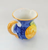 Vintage Ravello Glazed Ceramics Italian Hand-Painted Glazed Ceramic Pitcher / Jug