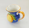 Vintage Ravello Glazed Ceramics Italian Hand-Painted Glazed Ceramic Pitcher / Jug