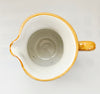 Vintage Ravello Glazed Ceramics Italian Hand-Painted Glazed Ceramic Pitcher / Jug