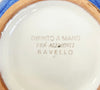 Vintage Ravello Glazed Ceramics Italian Hand-Painted Glazed Ceramic Pitcher / Jug