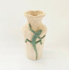 Vintage Sand Art Studio Pottery Small Vase by Ian Mercer, Lanzarote
