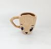 Novelty Marvel Guardians of The Galaxy Groot 3D Sculpted Ceramic Tea / Coffee Mug
