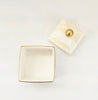 Vintage 1990's Villeroy & Boch Charleston Onyx "Classic Collection" Fine Bone China Trinket Box / Jewellery Box, Made in Germany