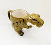 Novelty Hand-Painted Ceramic 3D T-Rex Dinosaur Shaped Tea / Coffee Mug