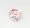 Vintage Ayshford Fine Bone China Hexagonal Trinket Box / Jewellery Box