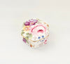 Vintage Ayshford Fine Bone China Hexagonal Trinket Box / Jewellery Box