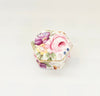 Vintage Ayshford Fine Bone China Hexagonal Trinket Box / Jewellery Box