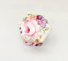 Vintage Ayshford Fine Bone China Hexagonal Trinket Box / Jewellery Box