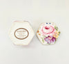 Vintage Ayshford Fine Bone China Hexagonal Trinket Box / Jewellery Box