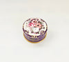 Vintage Fine Bone China Trinket Box / Jewellery Box by The Crystal Shop
