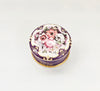 Vintage Fine Bone China Trinket Box / Jewellery Box by The Crystal Shop
