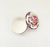 Vintage Fine Bone China Trinket Box / Jewellery Box by The Crystal Shop