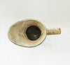 Vintage / Antique 1940's Hand Painted E. Radford Pottery Wine Pitcher / Jug with a Tavern Scene in Raised and Painted Relief