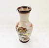 Vintage / Antique 1900's Hand Painted Denby Pottery Stoneware Small Vase Featuring "Bouquet" Pattern