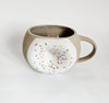 Urban Outfitters Novelty 3D Donut Shaped Stoneware Tea / Coffee Mug