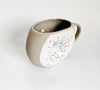 Urban Outfitters Novelty 3D Donut Shaped Stoneware Tea / Coffee Mug