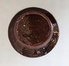 Rare Vintage Studio Pottery Glazed Ceramic Earthenware Shallow Bowl signed by the Artist P. Paine