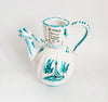 Vintage / Antique 1900's Hand Painted Italian Cantagalli Style Glazed Ceramic Coffee Pot / Pitcher / Jug