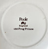 Vintage 1990's Barbara Furstenhofer 'Frog Prince' Fairy Tale Small Decorative Plate by Poole Pottery