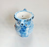 Rare Vintage Ceramica Ericina Hand-Painted Glazed Ceramic Novelty Puzzle Pitcher / Jug from Sicily, Italy