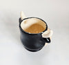 Rare Vintage Collectible Novelty Hand-Painted Ceramic 3D Bull Head Mug, Souvenir from Barcelona