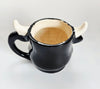 Rare Vintage Collectible Novelty Hand-Painted Ceramic 3D Bull Head Mug, Souvenir from Barcelona