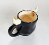 Rare Vintage Collectible Novelty Hand-Painted Ceramic 3D Bull Head Mug, Souvenir from Barcelona