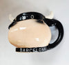Rare Vintage Collectible Novelty Hand-Painted Ceramic 3D Bull Head Mug, Souvenir from Barcelona