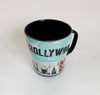 Vintage 2000's Americaware Hollywood Landmarks Glazed Ceramic Tea / Coffee Mug