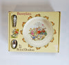 Vintage 1980's Royal Doulton Bunnykins Fine Bone China Baby Plate and Feeding Spoon in Its Original Box