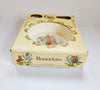 Vintage 1980's Royal Doulton Bunnykins Fine Bone China Baby Plate and Feeding Spoon in Its Original Box