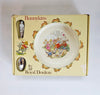 Vintage 1980's Royal Doulton Bunnykins Fine Bone China Baby Plate and Feeding Spoon in Its Original Box